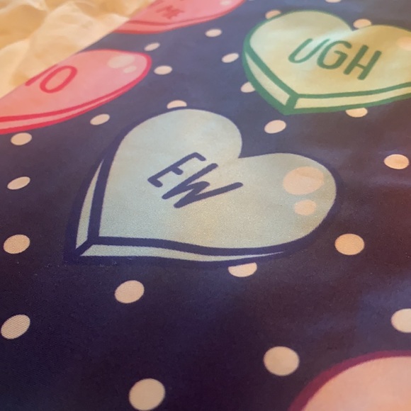 Living Dead Clothing - Anti Candy Heart Leggings - Picture 6 of 7